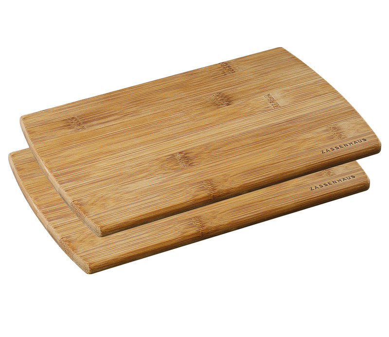 Zassenhaus Eco Line Frühstücksbrett Bambus 2 Stück,26cm