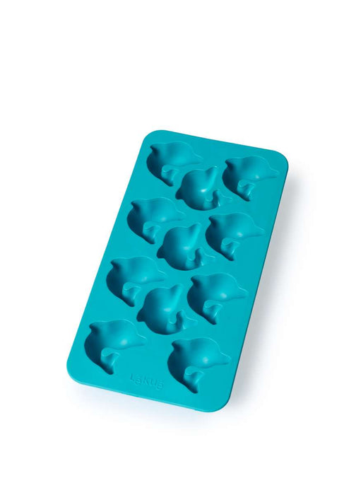 Lekue Eiswürfelbereiter aus Gummi mit Delfinen Online erhältlich bei Haushaltsgeschenke Waldshut