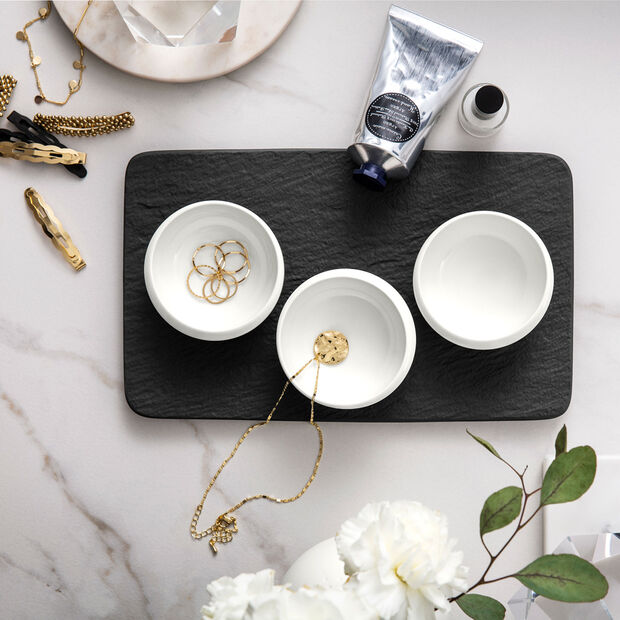 Villeroy and Boch NewMoon set dip bowls 4 pieces