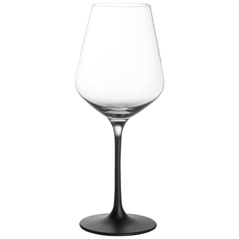 Villeroy and Boch Manufacture Rock white wine glass, set of 4, 380 ml