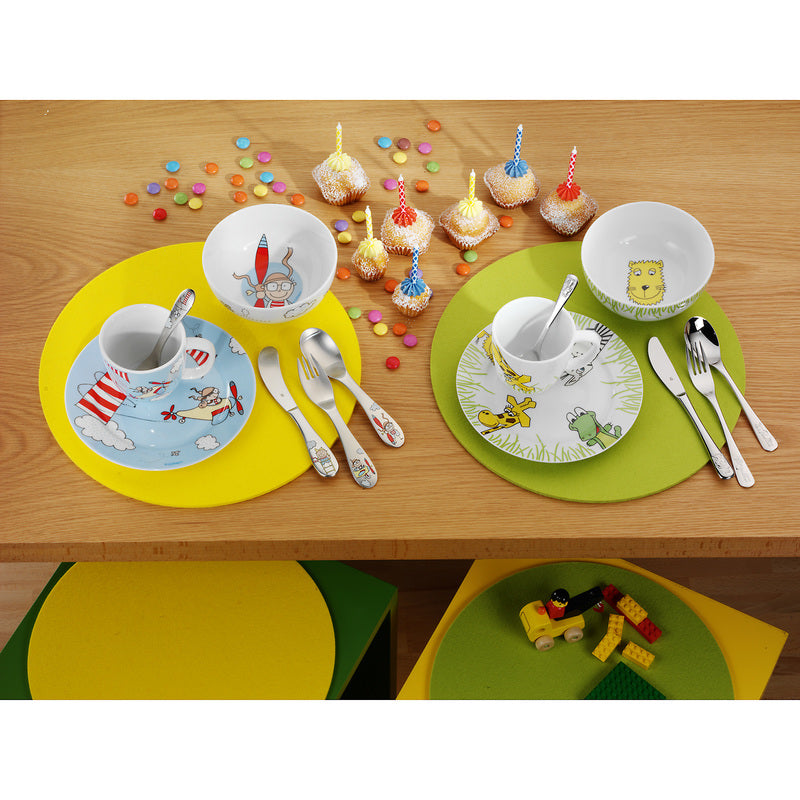 WMF Kinderbesteck Set 4 teilig Safari