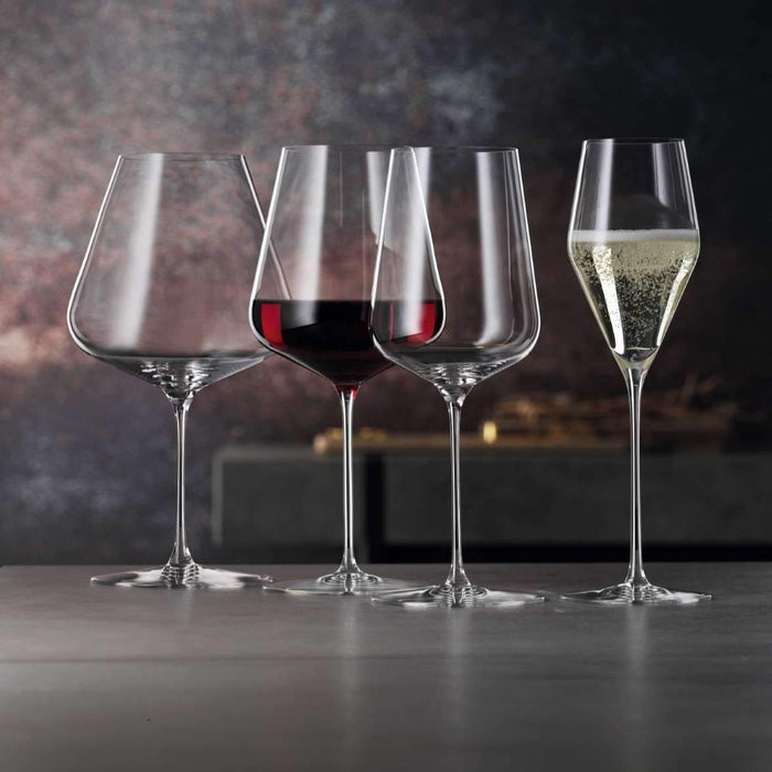 Spiegelau Weinglasserie Definition. Die Gläser sind sehr dünn und leicht - maschinengefertigt