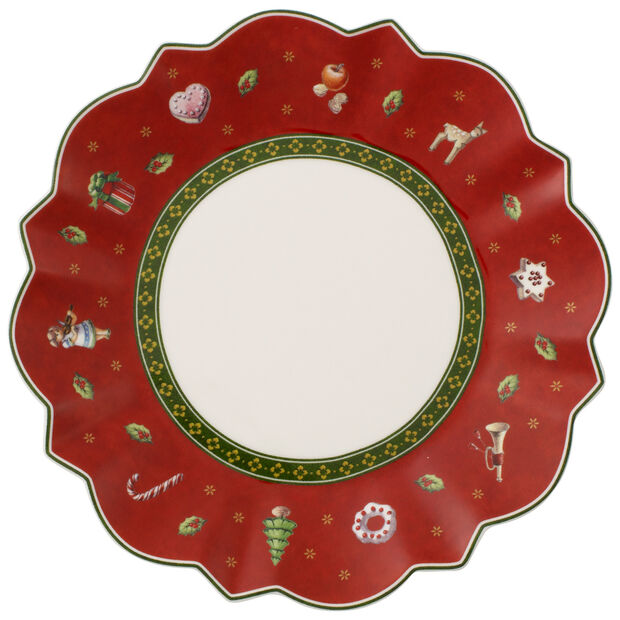 Villeroy and Boch Toys Delight bread plate red 17cm