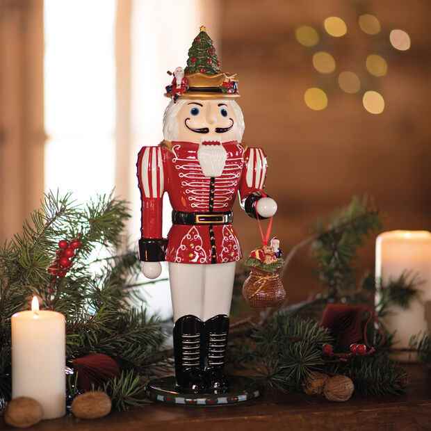 Villeroy and Boch Christmas Toys Memory Nutcracker - Porcelain Christmas Decoration