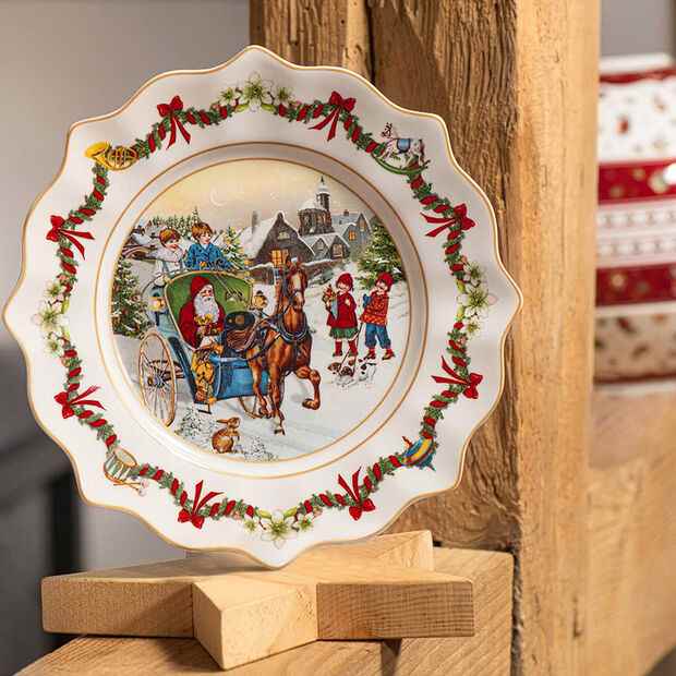 Villeroy and Boch Annual Christmas Edition annual plate 2022