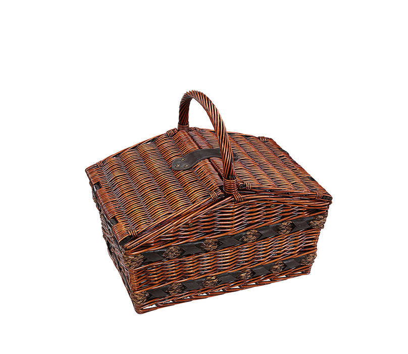 Cilio picnic basket COMO for 4 people, 47 x 31 x 40cm