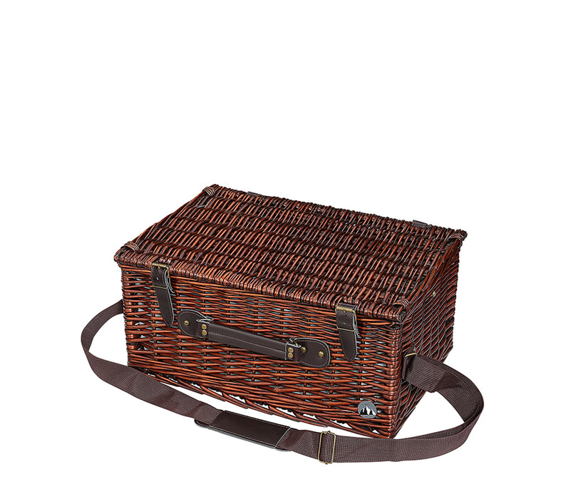 Cilio picnic basket VARESE for 4 people, 46 x 30 x 18cm