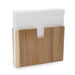 Stylischer Design Halter für Servietten aus Holz 