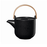 ASA Kuro Teekanne mit Edelstahlfilter und Holzgriff 1l