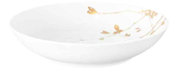 Seltmann Weiden Golden Rose Hip Suppenteller rund 21cm