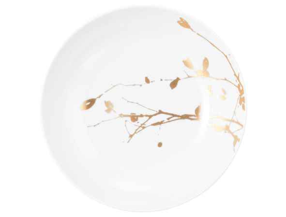 Seltmann Weiden Golden Rose Hip Suppenteller rund 21cm