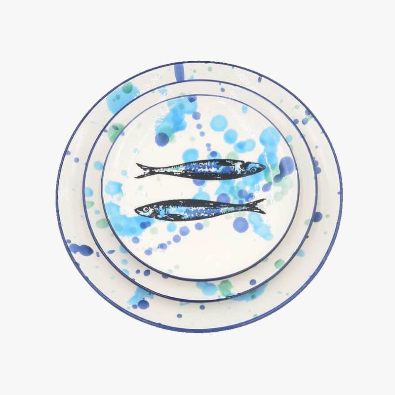 Teller von Vista Portuguese mit Fisch Motiv aus Keramik 