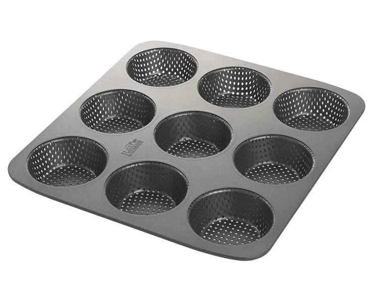 RBV bread tray loaf and core 9-fold with non-stick coating
