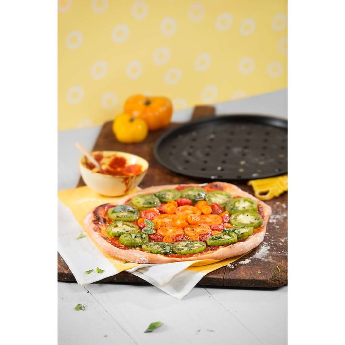 Kaiser pizza pan with thermal perforation 32 cm Delicious