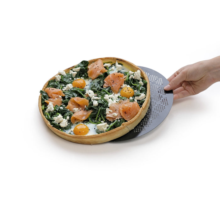 Kaiser Inspiration quiche and pizza pan, perforated