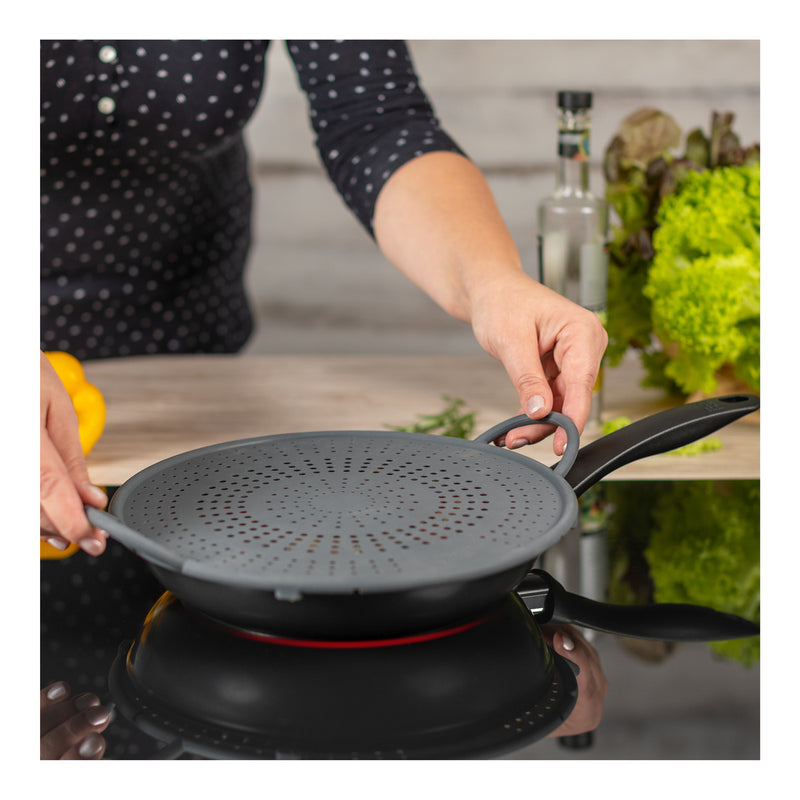 Kuhn Rikon splash guard silicone gray