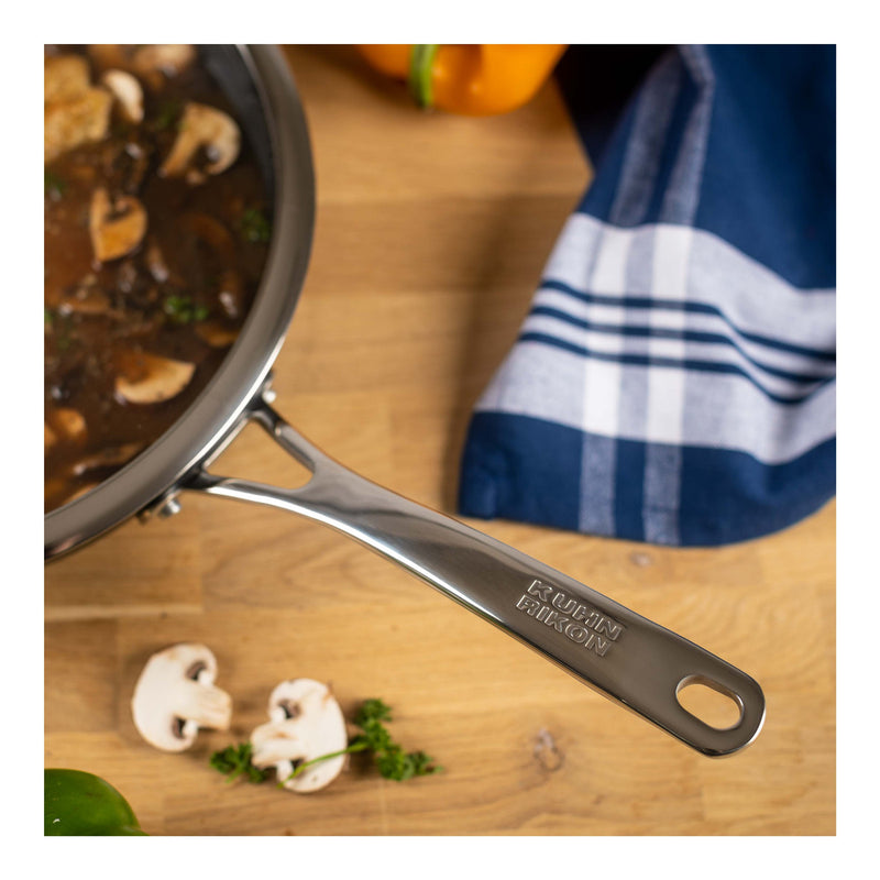 Kuhn Rikon Easy Pro Sauté-Pfanne mit Deckel 28cm