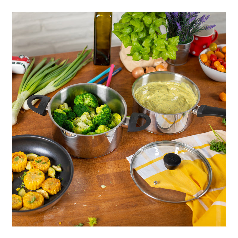 Kuhn Rikon Classic Kochtopf mit Glasdeckel