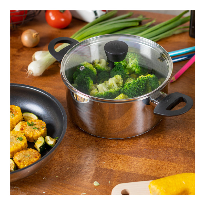 Kuhn Rikon Classic Kochtopf mit Glasdeckel