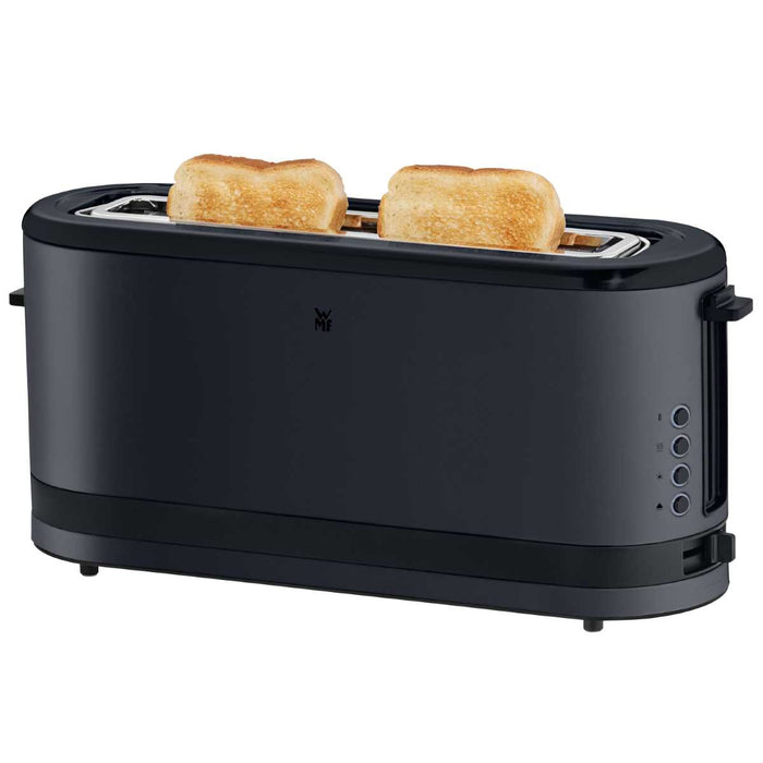 WMF Küchenminis Langschlitz-Toaster, Deep Black