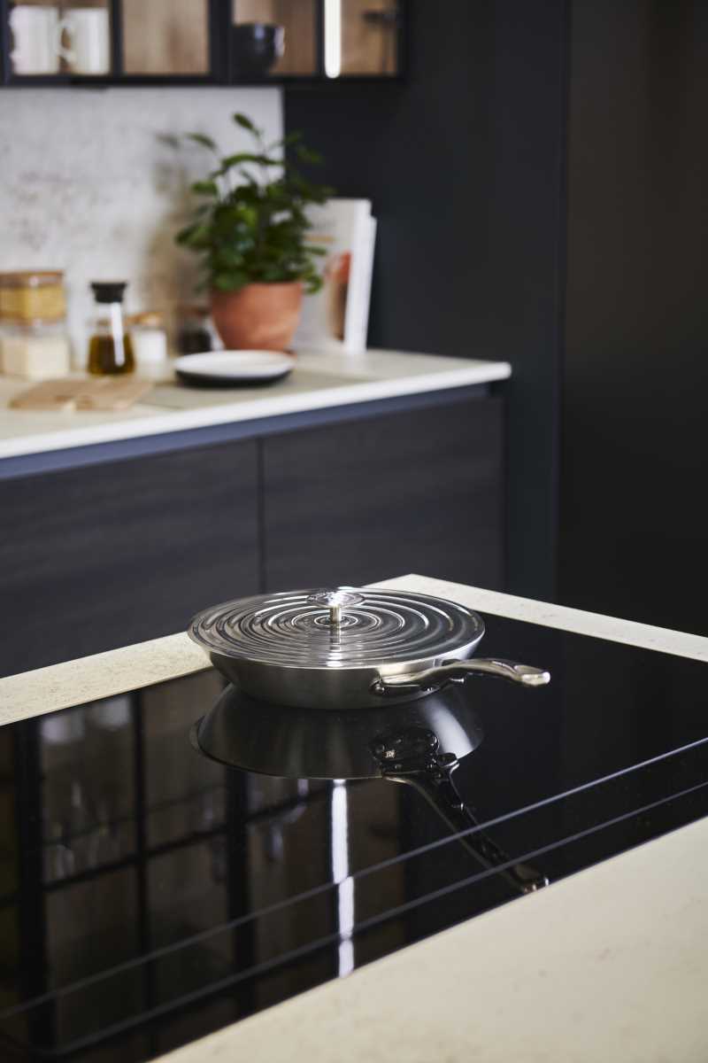 de Buyer Universal-Edelstahldeckel für Pfannen