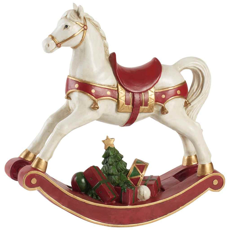 Villeroy and Boch Winter Collage Rocking Horse XL - Exclusive Christmas decoration