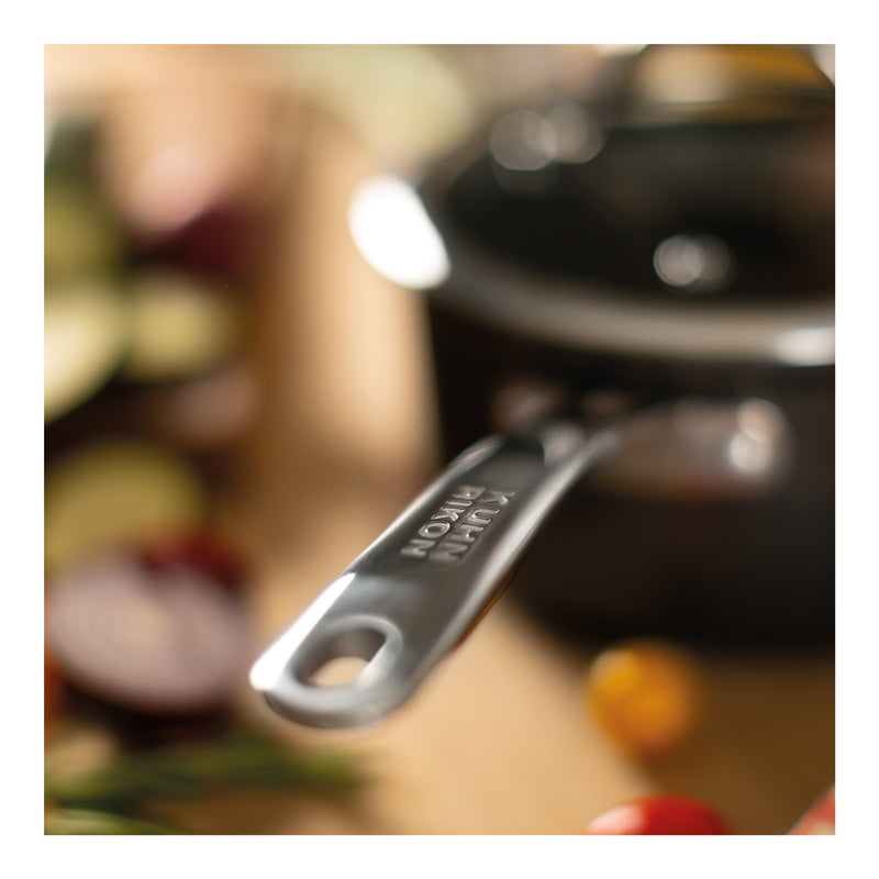 Kuhn Rikon Easy Pro Stielkasserolle mit Deckel