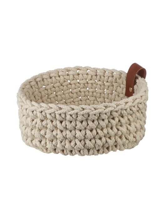 ASA crochet basket cotton
