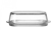 Butterdose aus Glas lang