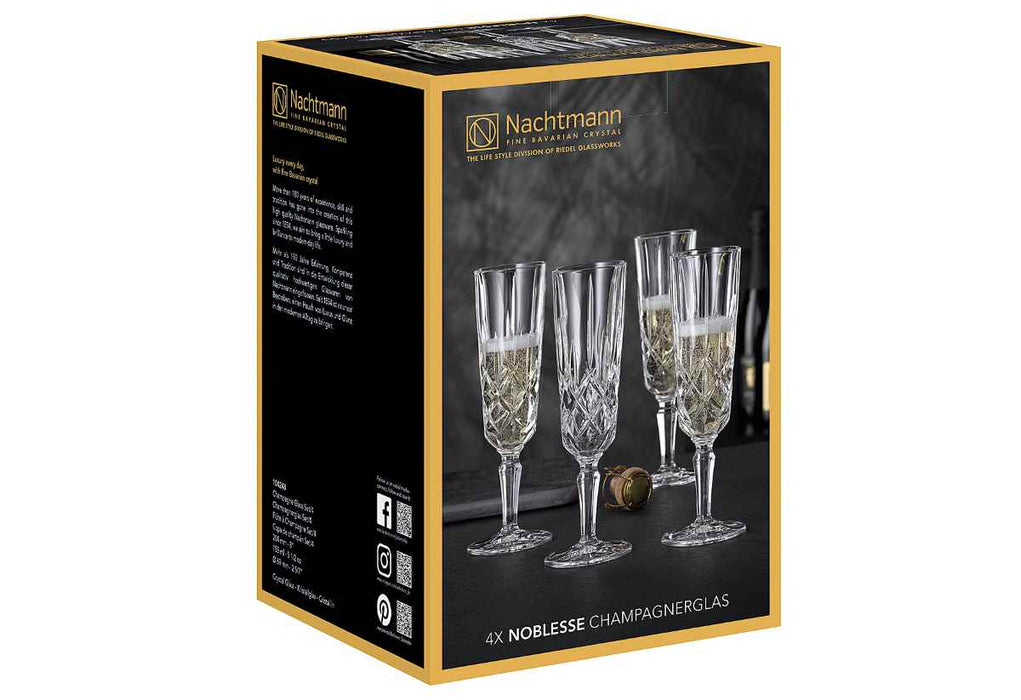 Nachtmann Noblesse Champagnerglas 155ml 4er-Set
