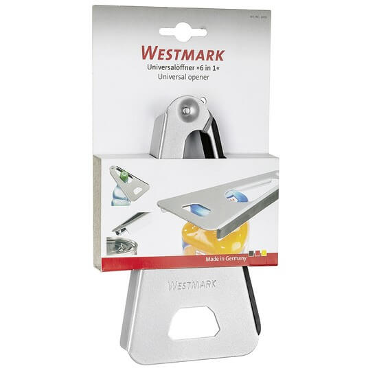 Westmark Schraubdeckelöffner Twist 6 in 1 Metall