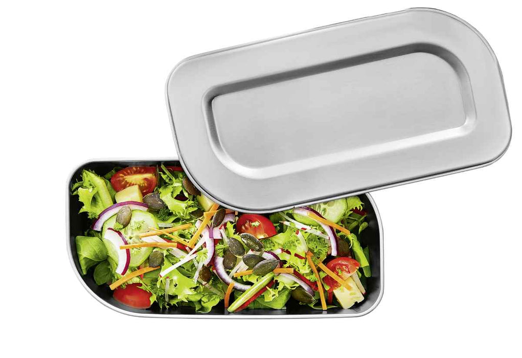 Lurch Lunchbox/Salatdose Edelstahl 10,6x20,5x8,8cm