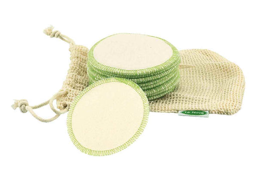 Wattepads aus Baumwolle mit Beutel 3-lagig ohne Plastik