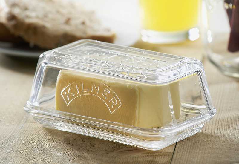 Kilner butter dish 250g glass