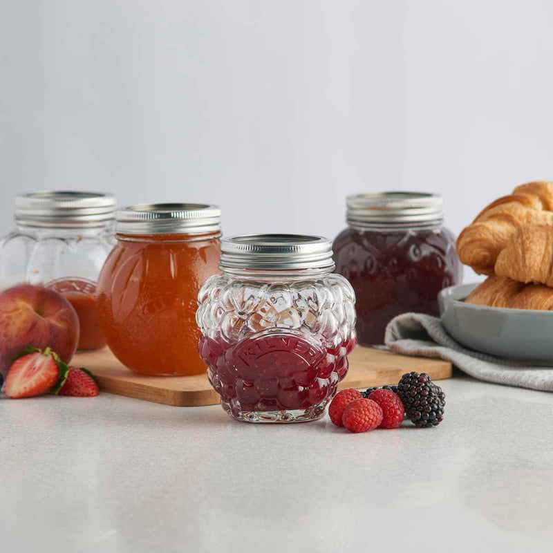 Kilner jam jar 400ml berry shape
