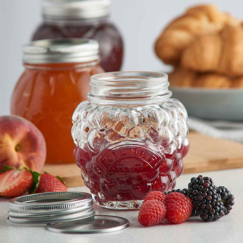 Kilner jam jar 400ml berry shape
