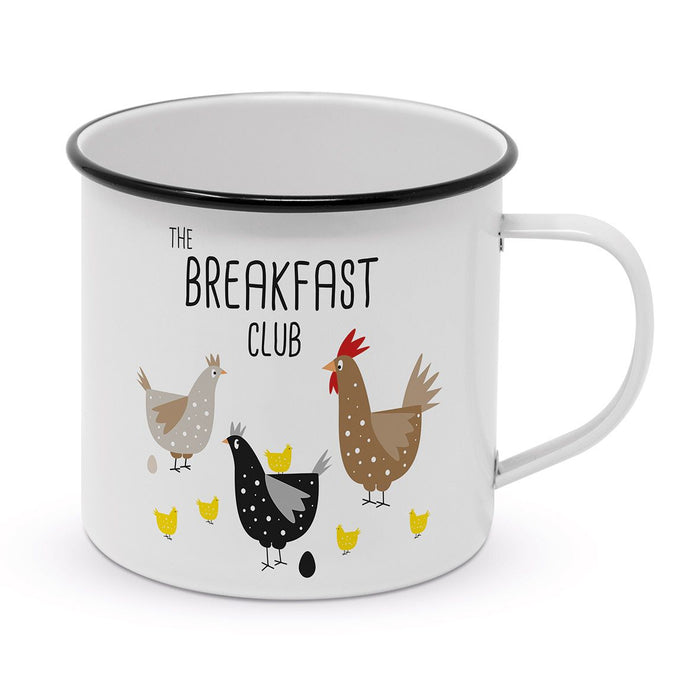 PPD Breakfast Club Metal Mug Happy Metal Mug