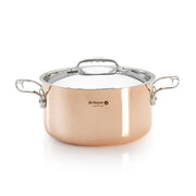 debuyer Kupfertopf mit Edelstahlgriffen Induktion