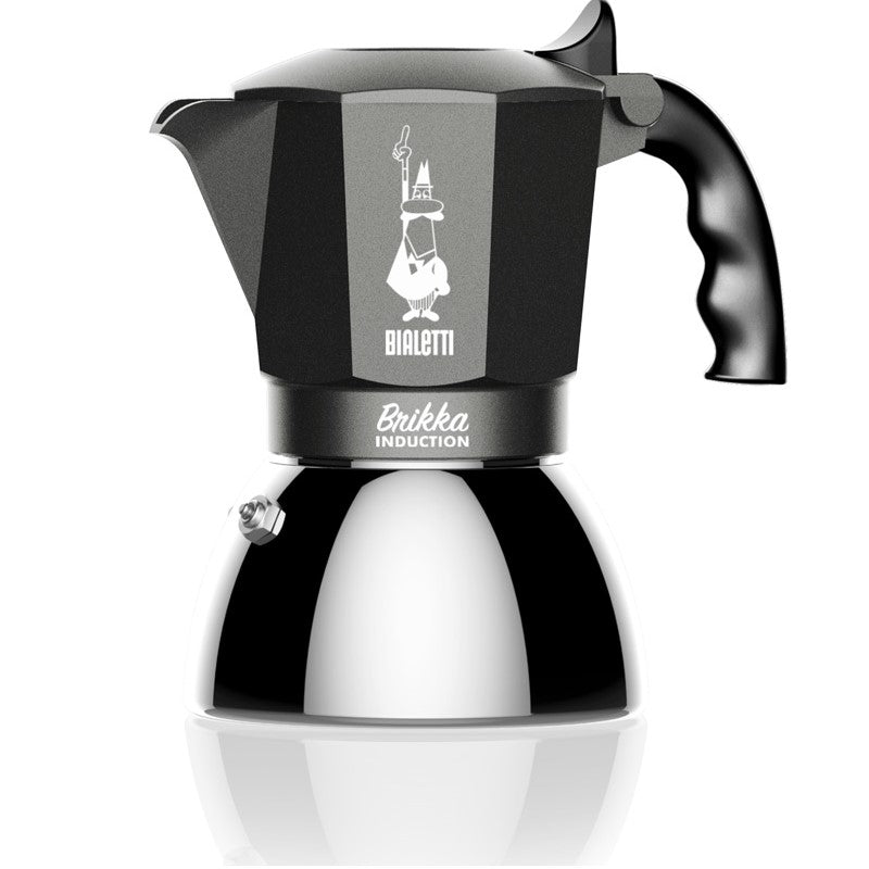 Bialeeti Brikka Espressokocher in schwarz