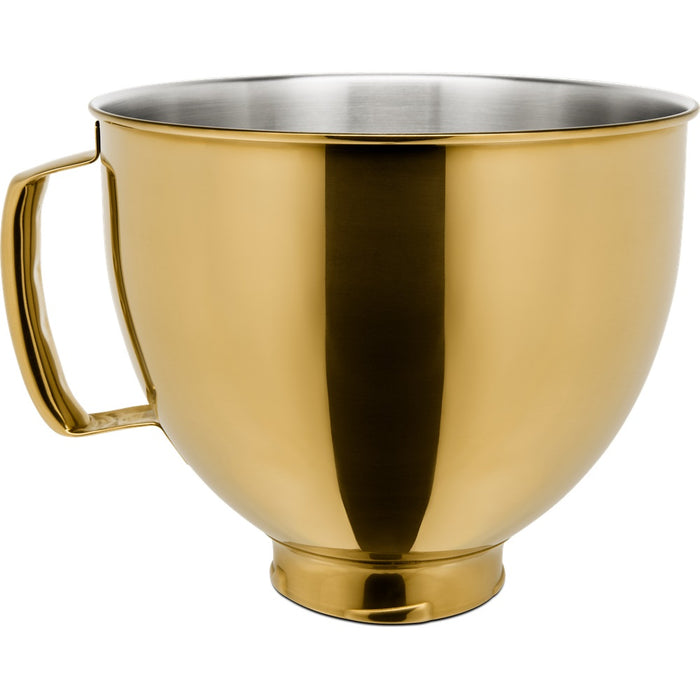 KitchenAid stainless steel bowl 4.8 liter gold 5KSM5SSBRG