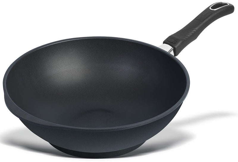 Gastrolux Guss-Wok 30cm mit Stiel BiotanPlus