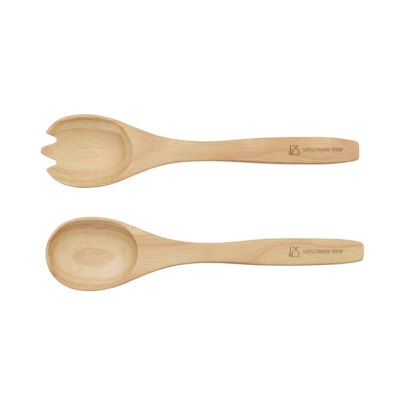 ASA Selection Salat Besteck, Holz massiv 30cm