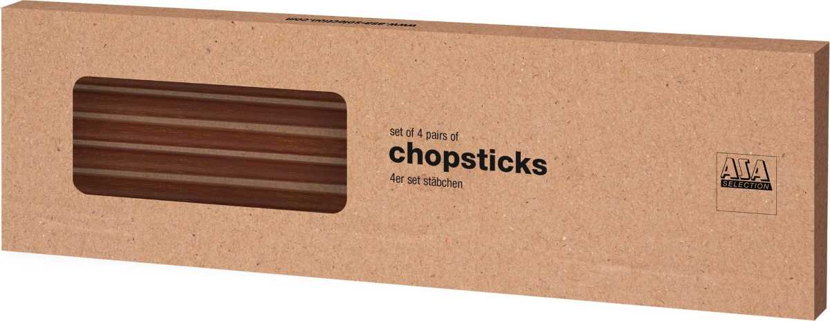 ASA wooden chopsticks set of 4