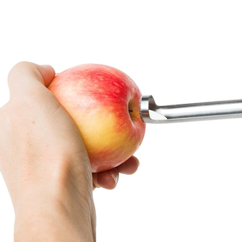 Apfelkerngehäuse entfernen mit Ausstecher