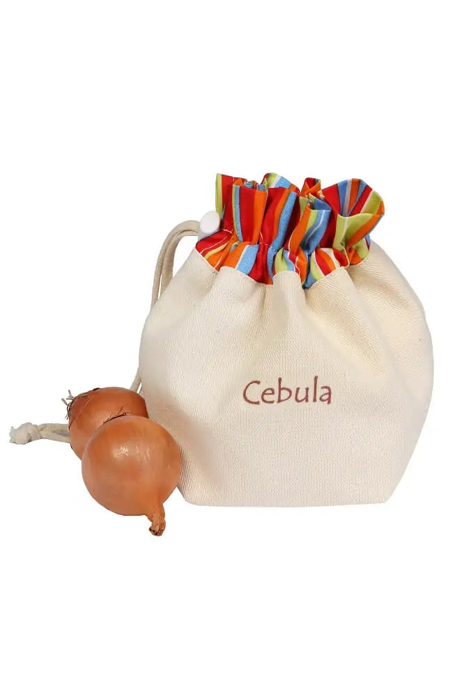 Slowroom Zwiebelbeutel aus Baumwolle