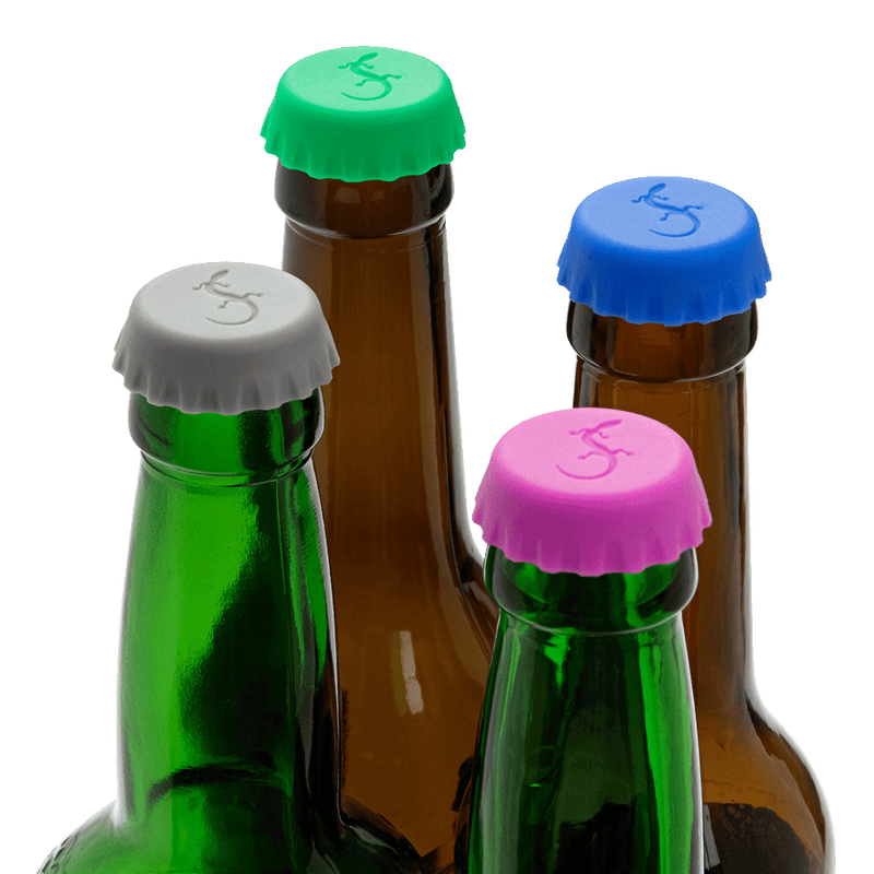 Lurch crown caps silicone set of 12