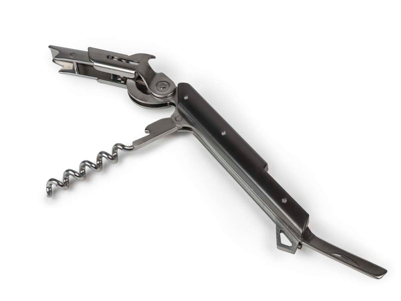 Peugeot Line Clavelin Someliermesser, Korkenzieher 14cm, basalt