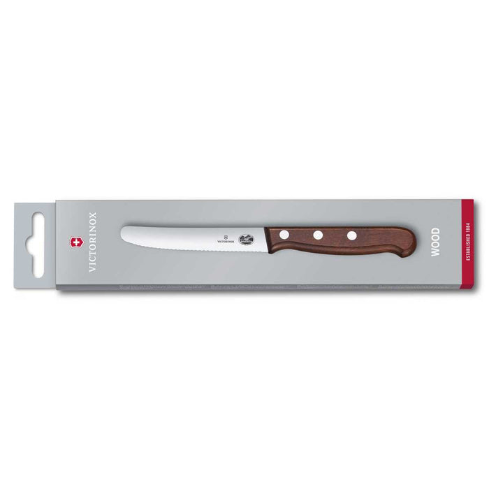 Victorinox Wood collection tomatoes and dinner knives