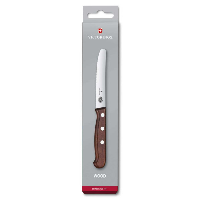 Victorinox Wood collection tomatoes and dinner knives
