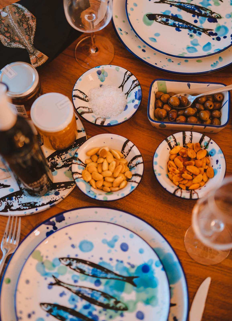 Vista Portuguese Wet Painting Bowl M 21.5x7.5cm